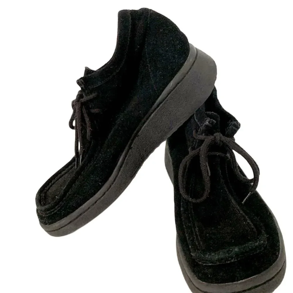 Nomad Footwear Women's Black Suede Desert Chukka Boots Size 9
